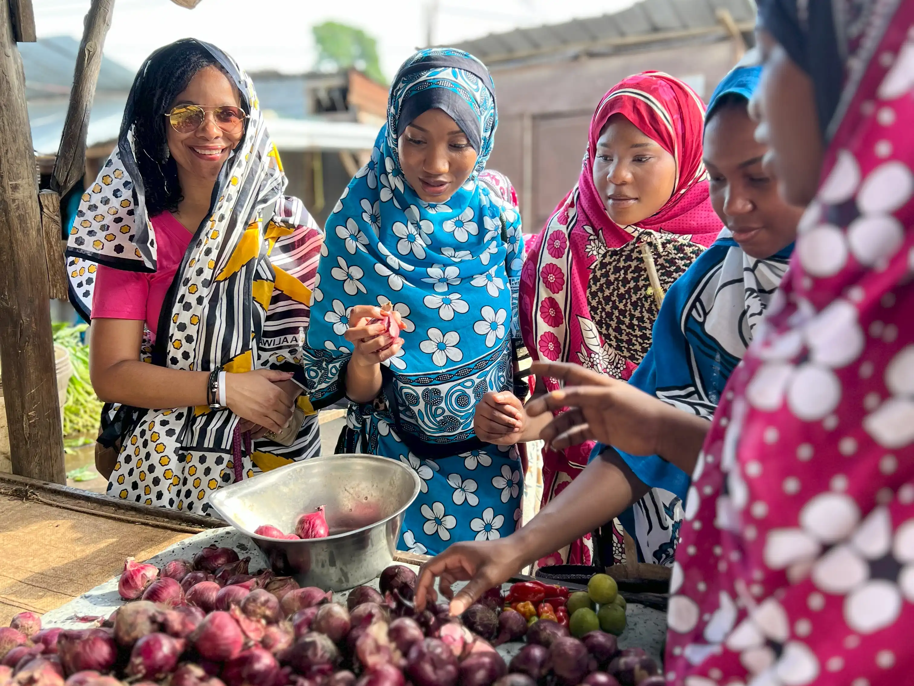 Zanzibar spice market