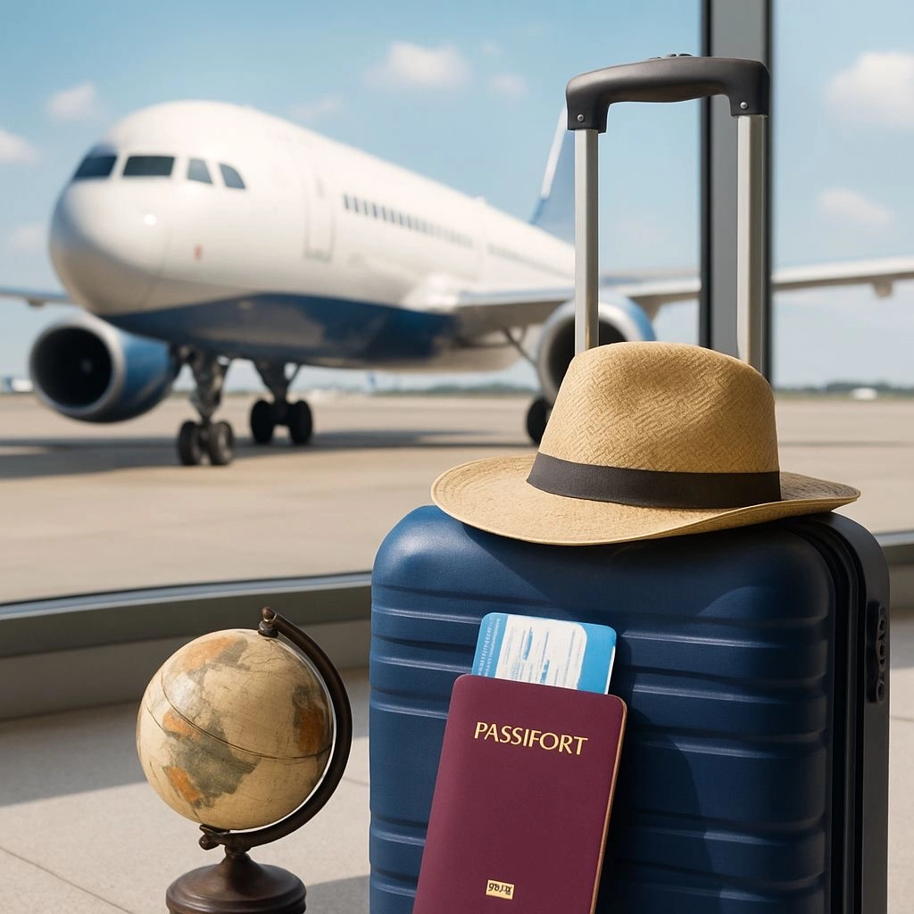 Traveler exploring hidden beach in Zanzibar